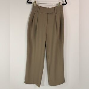 Oak + Fort Women's  Taupe Trousers - 4